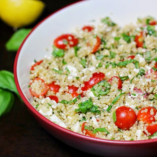 Caprese Quinoa Salad