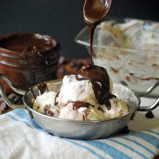 Chocolate Ganache Ice Cream