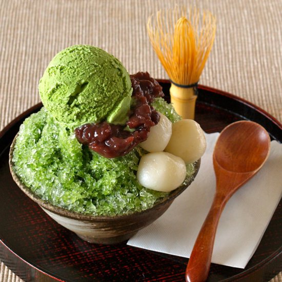 Ujikintoki (Uji Matcha Kakigori)