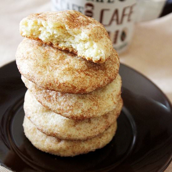 Snickerdoodles Fluffy Cookies