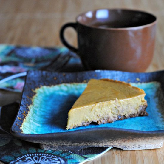 Kabocha Squash Cheesecake