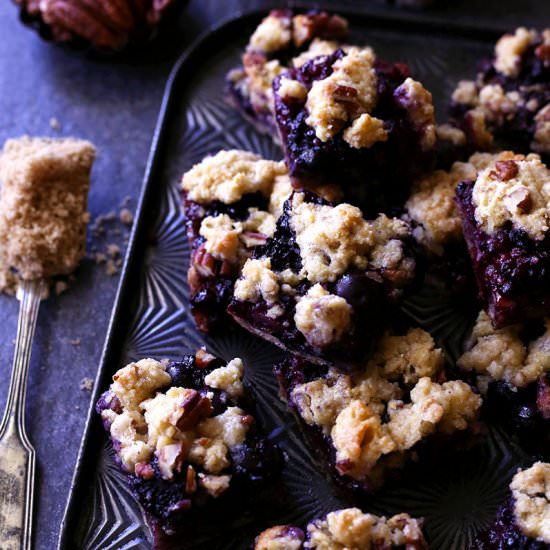 Mixed Berry Crumb Bars