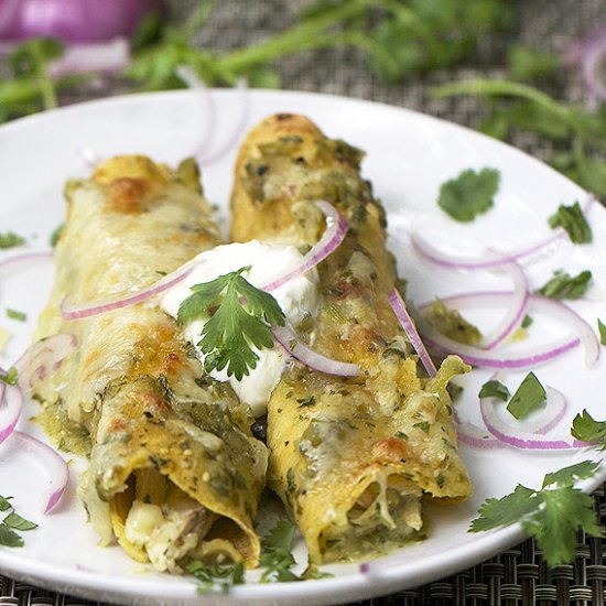 Chicken Enchiladas Verdes