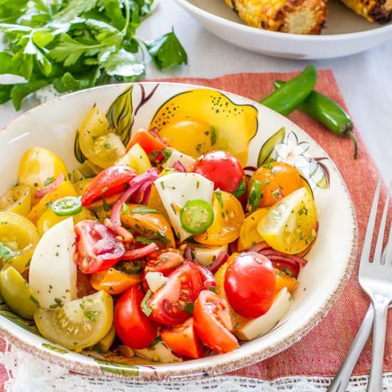 Olive Caprese Salad