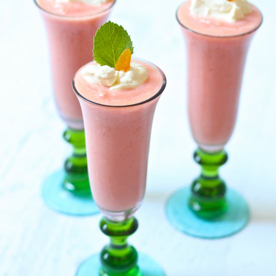 Mango Watermelon Dessert Frappe