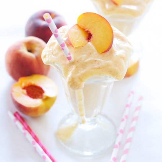 Skinny Peach Milkshakes