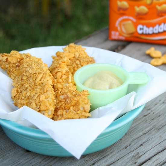 Goldfish Cracker Chicken Strips