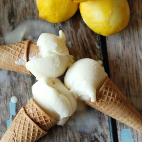 Lemon Buttermilk Ice Cream