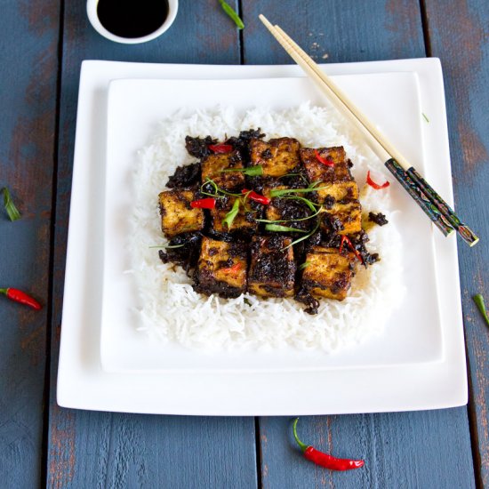 Black Pepper Tofu