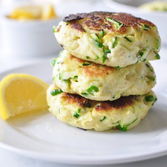 Easy Zucchini Ricotta Cakes