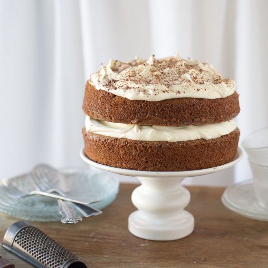 Coffee Cake with Mascarpone