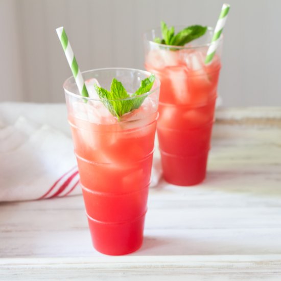 Watermelon Wine Cooler