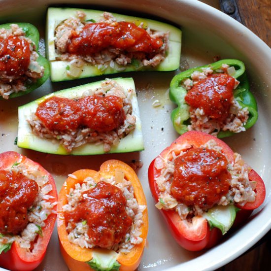 Old School Stuffed Peppers