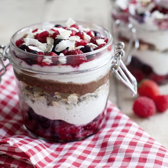 Berry Breakfast Jar