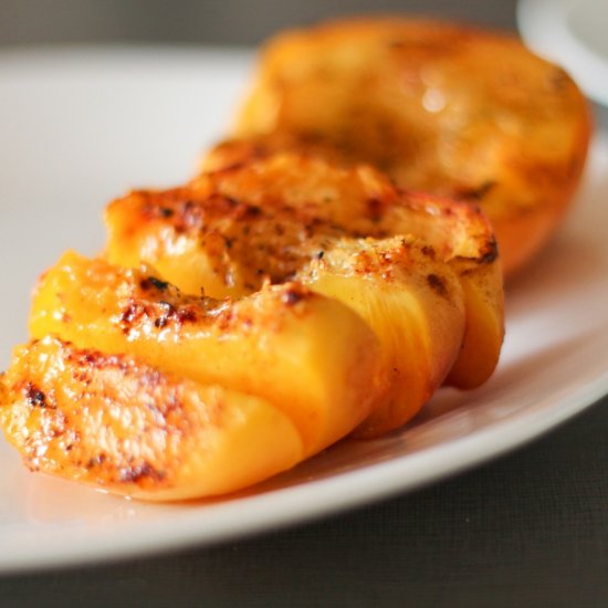 Grilled Peaches