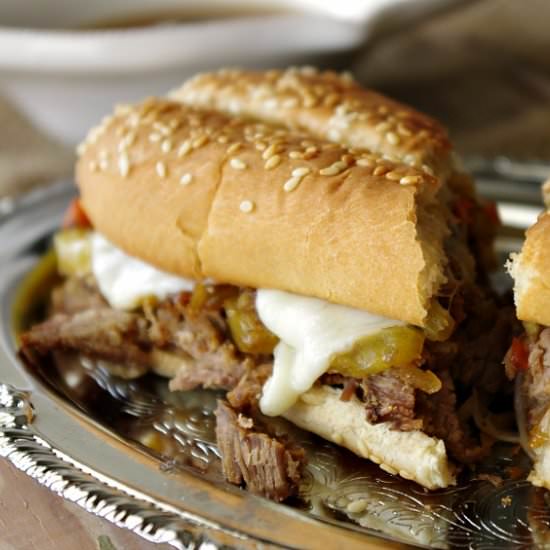 Slow Cooker French Dips