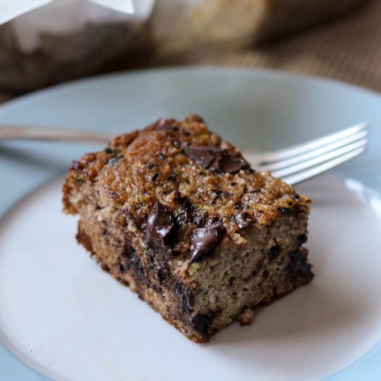 Chocolate Chunk Zucchini Bread