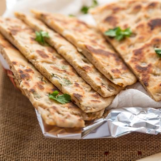 Onion Kulcha (Whole Wheat)