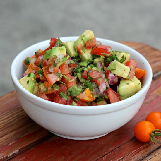 Tomato and Avocado Salsa