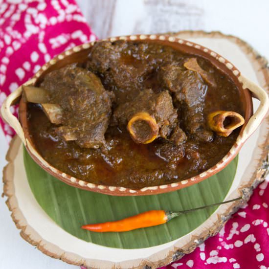 Spicy Goat Curry