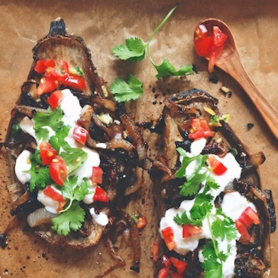 Baharat Spiced Eggplant