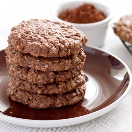 Chocolate Oatmeal Cookies