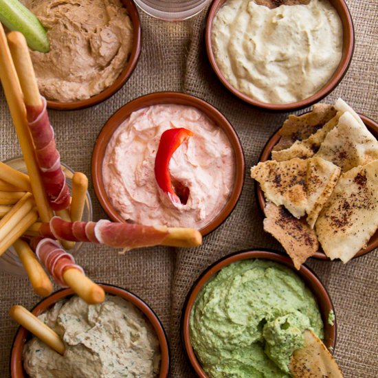 5 Healthy Dips