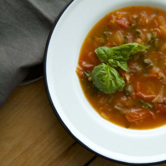 10-Minute Fresh Tomato Stew