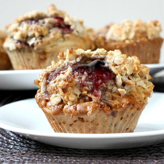 Peanut Butter and Jelly Muffins