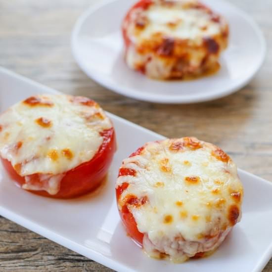 Baked Cheesy Tomatoes