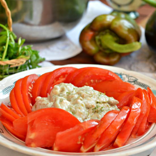 Eggplant & Tomato Dip