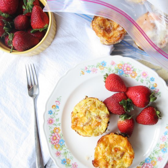 Freezer Friendly Mini Quiche