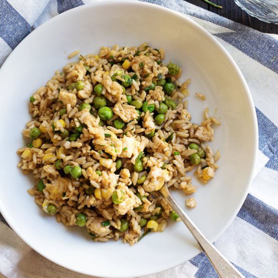 Best 10 Minute Veggie Fried Rice