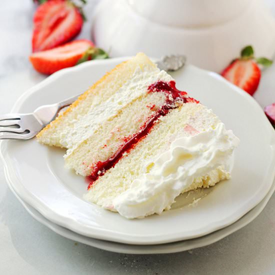 Strawberry Shortcake Cake