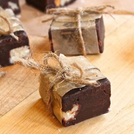 Vegan Almond Joy Fudge