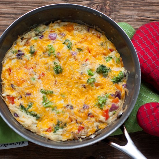 Summer Vegetable Frittata