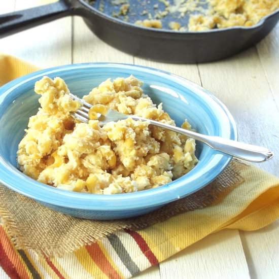 Vegan Caramelized Onion Mac