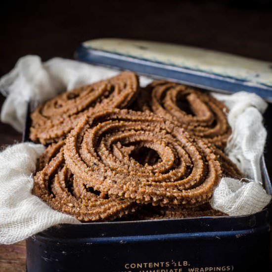 Ragi Cholam Murukku