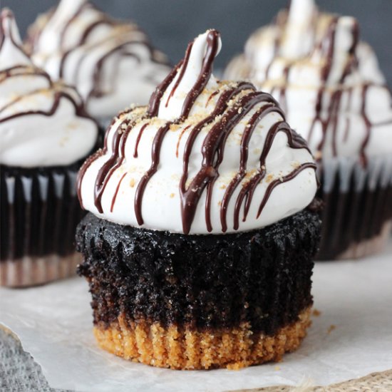 S’mores Cupcakes