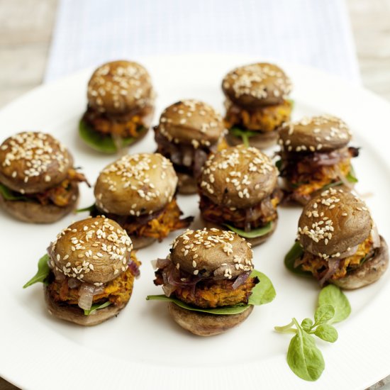 Sweet Potato Rosti Garden Sliders