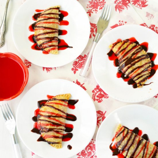 Strawberry Cheesecake Empanadas