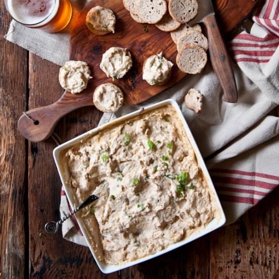 Hot Crab Beer Cheese Dip