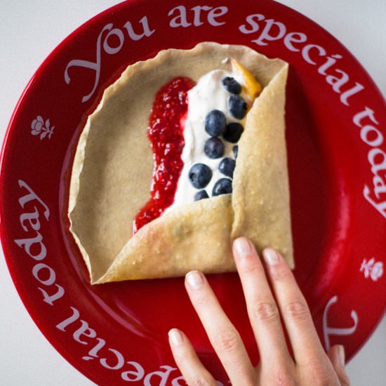 Healthy Norwegian Pannekakers