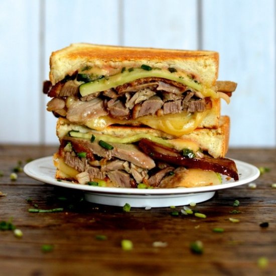 PEKING DUCK GRILLED CHEESE