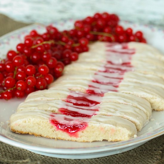 Red Currant Cookie Slices