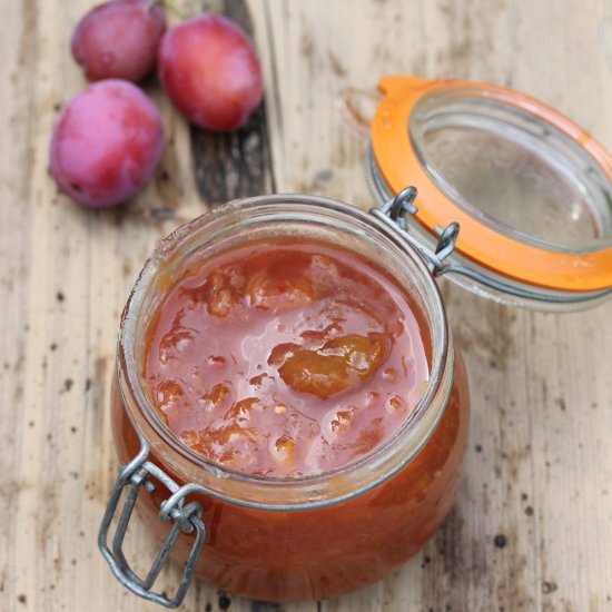 Spicy Plum Chutney