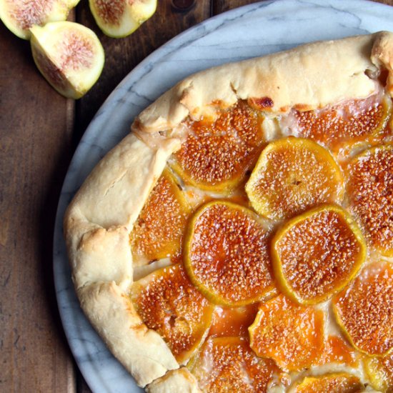 Rustic Fig Tart