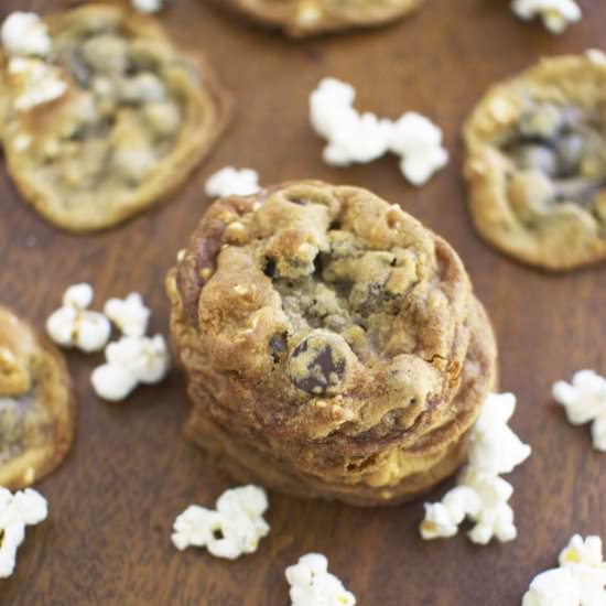 Popcorn Chocolate Chip Cookies