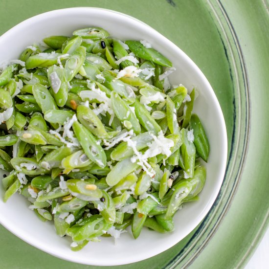 Spiced Green Beans With Coconut