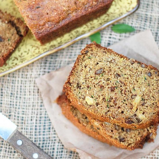 Pineapple Zucchini Bread